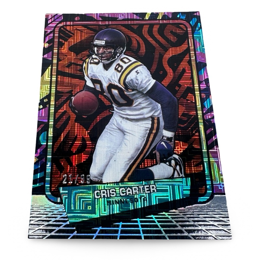 2026 Panini 90s Pop Culture Cris Carter #54 Minnesota Vikings Serial /99 SP